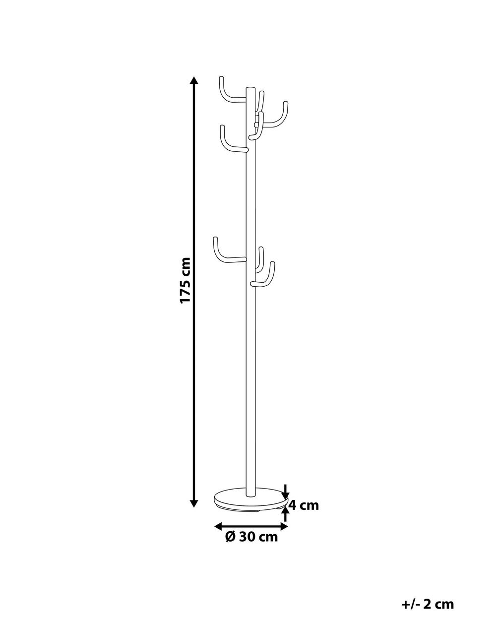 Argos white coat stand outlet