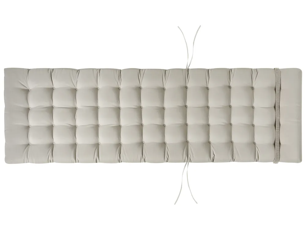Liegenauflage CESANA PREMIUM 192 x 56 cm Taupe_988066