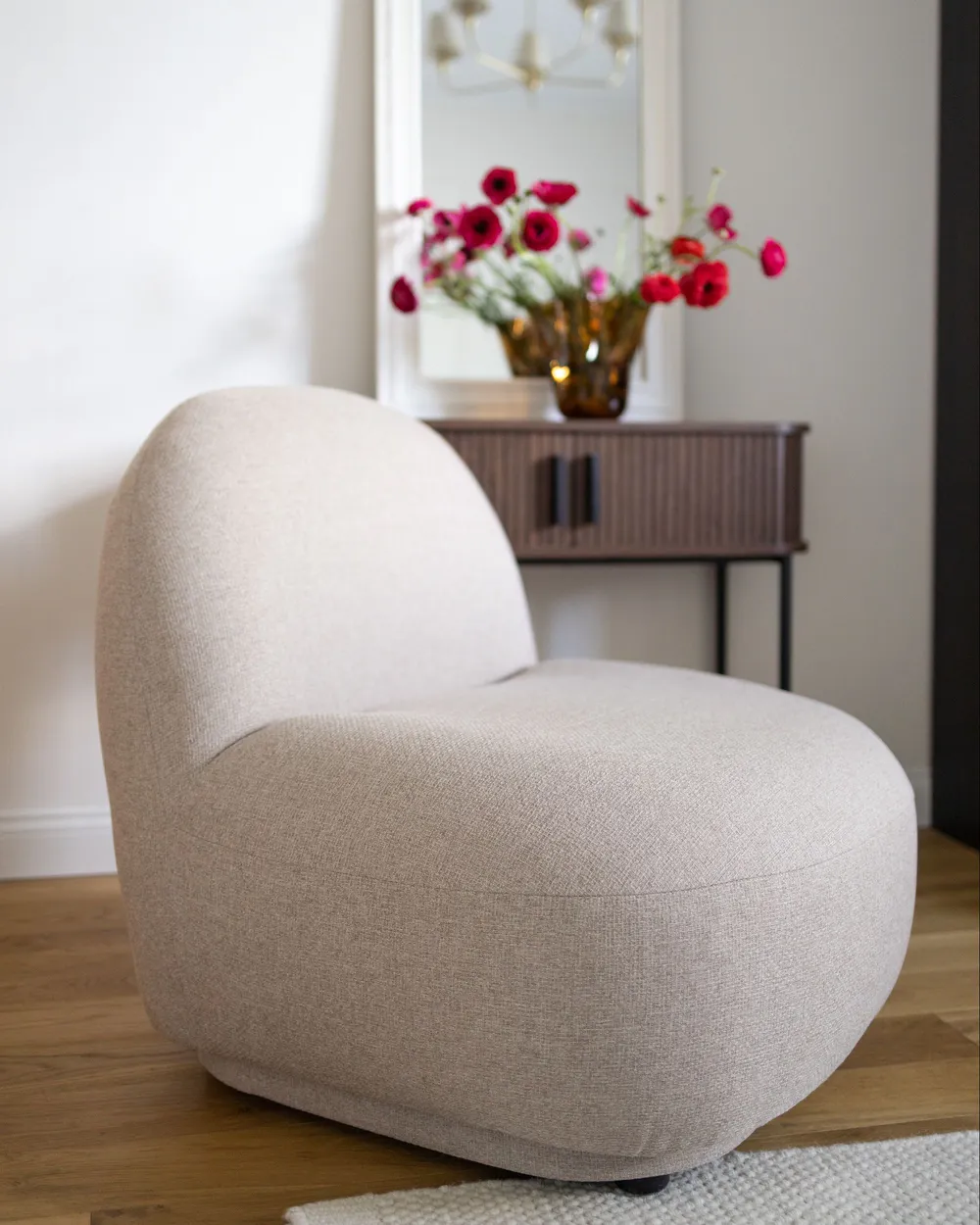 Poltrona LOVBERG Tessuto Beige_1146780