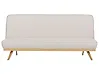 Sofá cama 2 plazas KALFAFEL Tela Beige claro