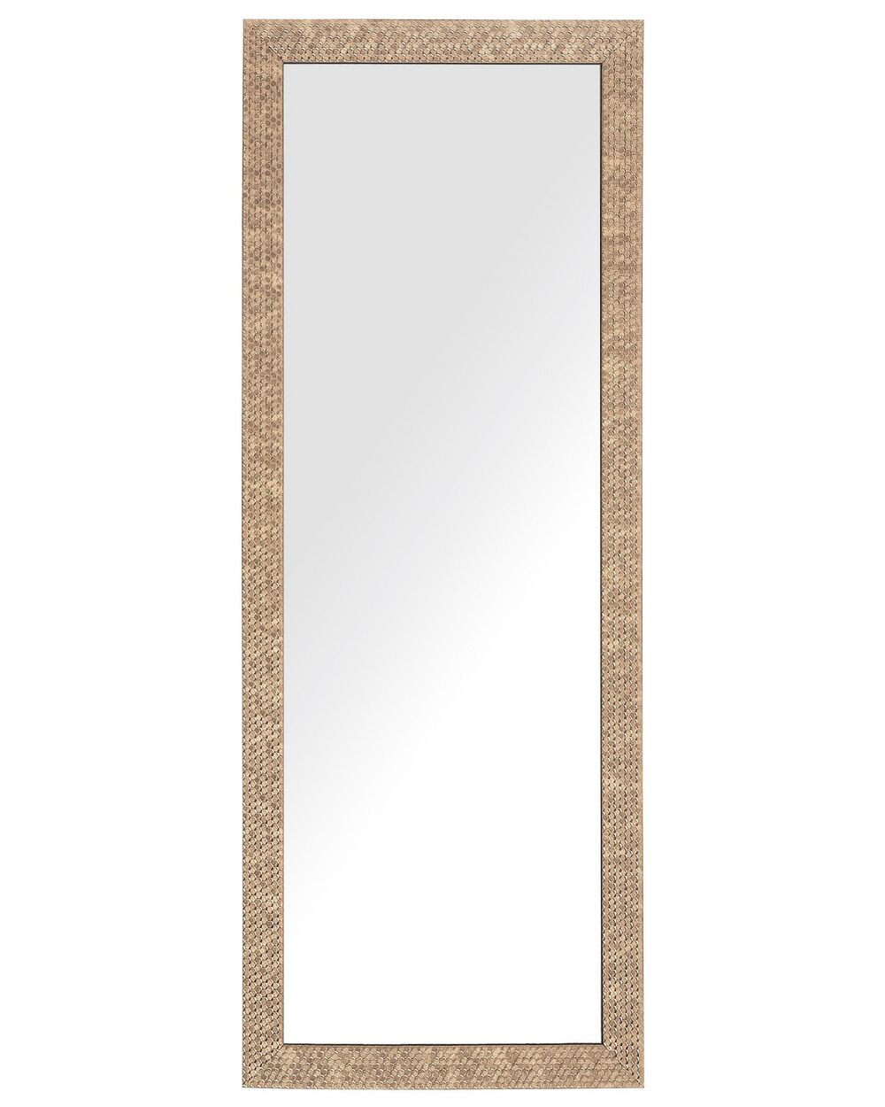 Wall Mirror AJACCIO 50 cm 130 cm Brass