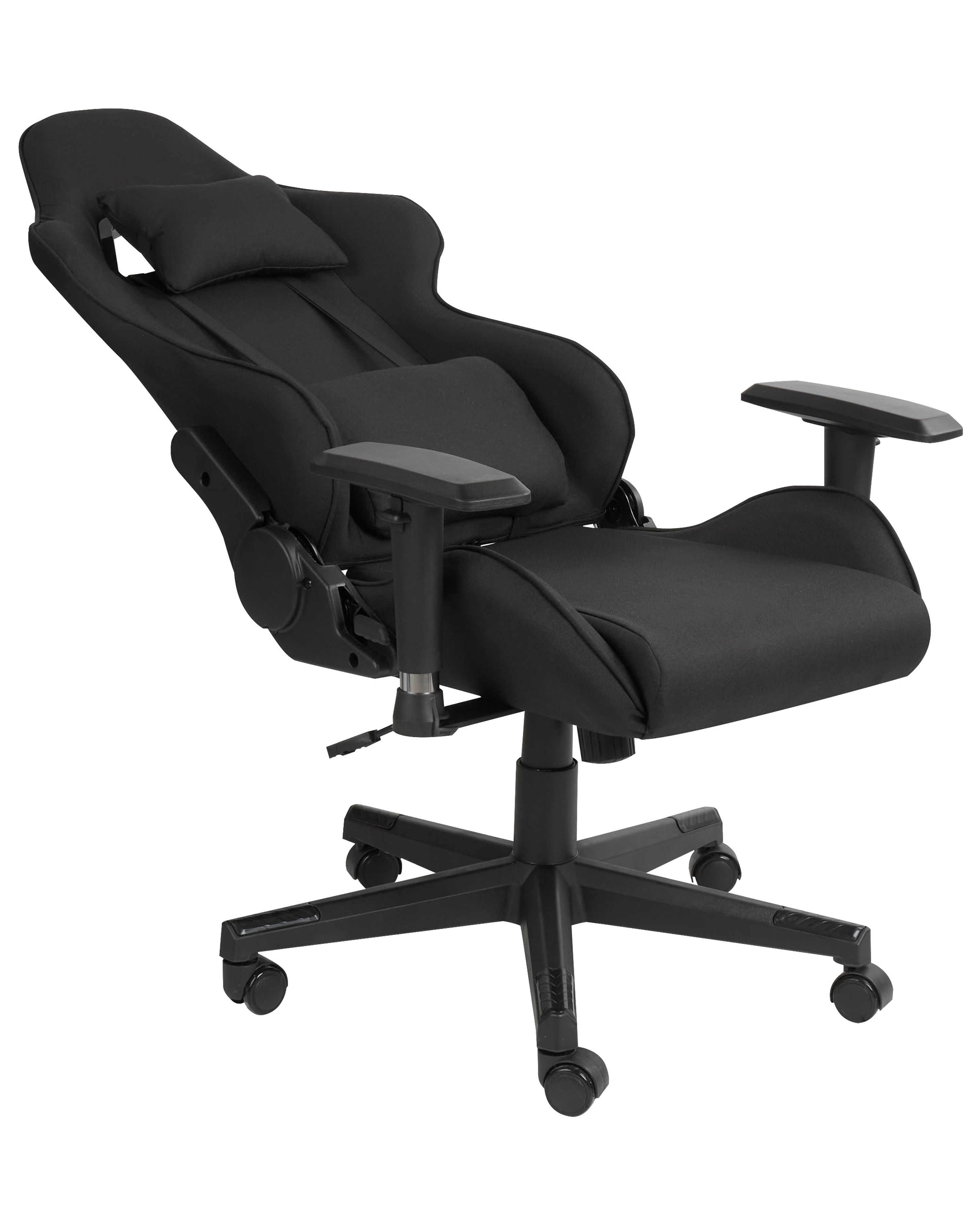 Gaming Chair Swivel WARRIOR Black Beliani.co.uk