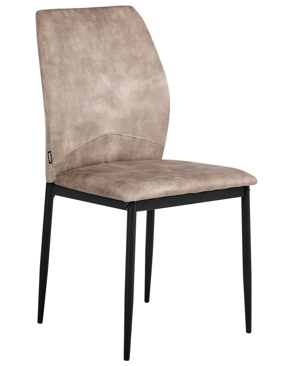 Set of 4 Dining Chairs ROCHEPORT Fabric Taupe_1006492