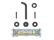 rubinetto miscelatore da parete per lavabo ISHINCA Ottone Nero_996048
