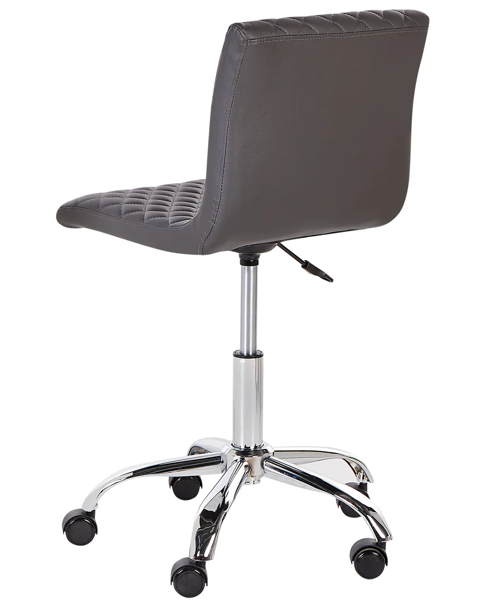 Desk Chair ORLANDO Faux Leather Dark Grey_932475