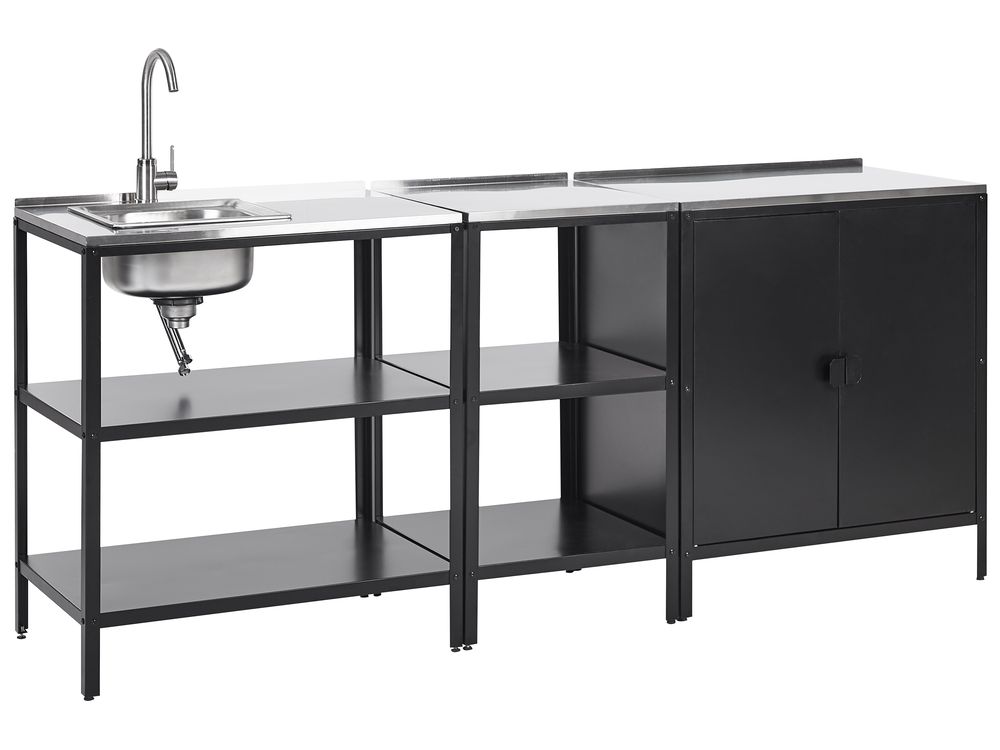 Ikea Stainless Steel Outdoor Kitchen Units GRILLSKÄR Sink Unit W