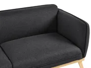 Sofa 3 Seater LJUNG Fabric Black_1076477