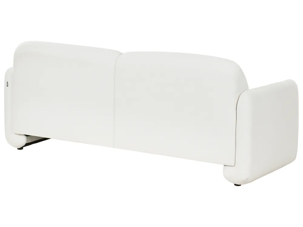 Set da salotto 4 posti SALAND Tessuto Bianco_970969