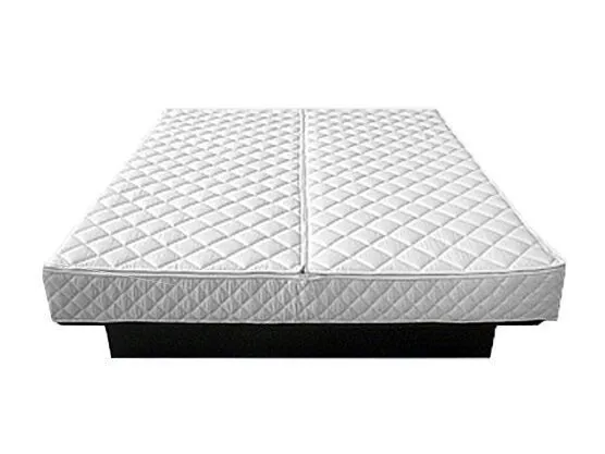 Waterbed Velvet BAJONNA 180 x 200 cm (EU Super King) Off-White_1009626
