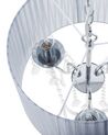 3 Light Chandelier Light Grey EVANS_695992