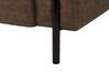 3 Seater Fabric Sofa Dark Brown ASKIM_918898
