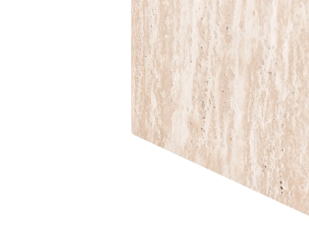 Set of 2 Coffee Tables TERO Travertine Effect_1073140