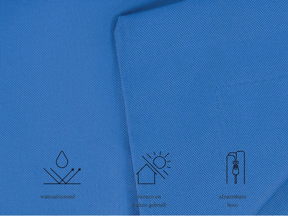 Zitzak 600 L FUZZY 180 cm 230 cm Donkerblauw_1005082
