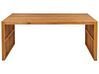 Table de jardin en bois d'acacia 180 x 90 cm SULZANO_921722