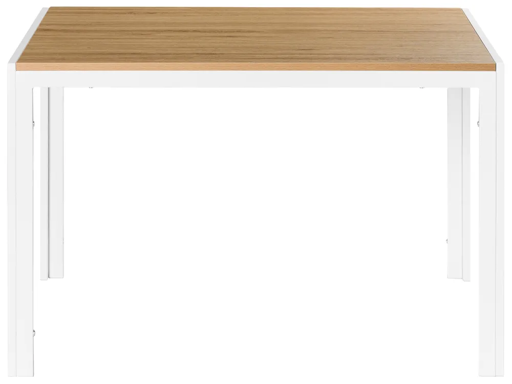 Dining Table MANN Brown/ White 120 cm 80 cm_1001803