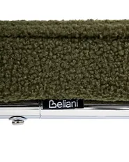 Zestaw 2 krzeseł do jadalni IRWIN Boucle Zielony_1080678