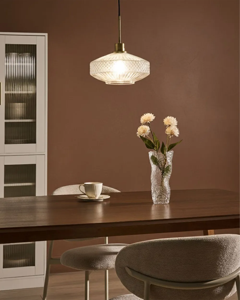 Lampa wisząca PIRRIS Szkło Przezroczysty