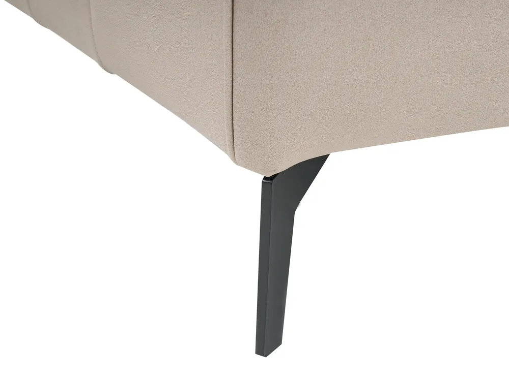 Living Room Set 6 Seater OMMEL Fabric Taupe_1035600