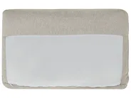 Corner Sofa 3 Seater NORA Fabric Light Beige Left Hand_937394