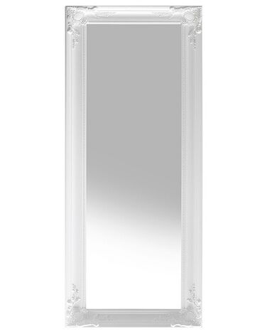 Espejo de pared con marco blanco 51 x 141 cm VARS