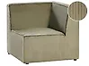 Corner Seat LEMVIG Corduroy Green Right Hand