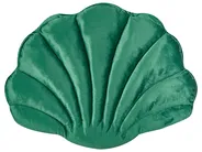 Díszpárna CONSOLIDA 47 x 35 cm Bársony Smaragdzöld Egyszínű_889208