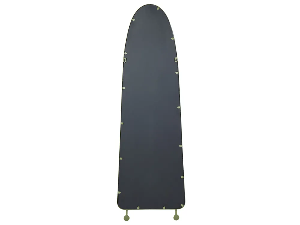 Wall Mirror PARNAY 45 cm 146 cm Metal Olive Green_900705