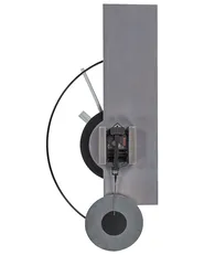 Zegar ścienny CEVINS 31 cm Metal Jasnoszary_941128