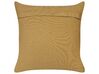 Jute Cushion Geometric Pattern 45 x 45 cm Multicolour BEEL_848480