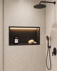 Półka wnękowa ITAIPU LED Metal Czarny_1150163