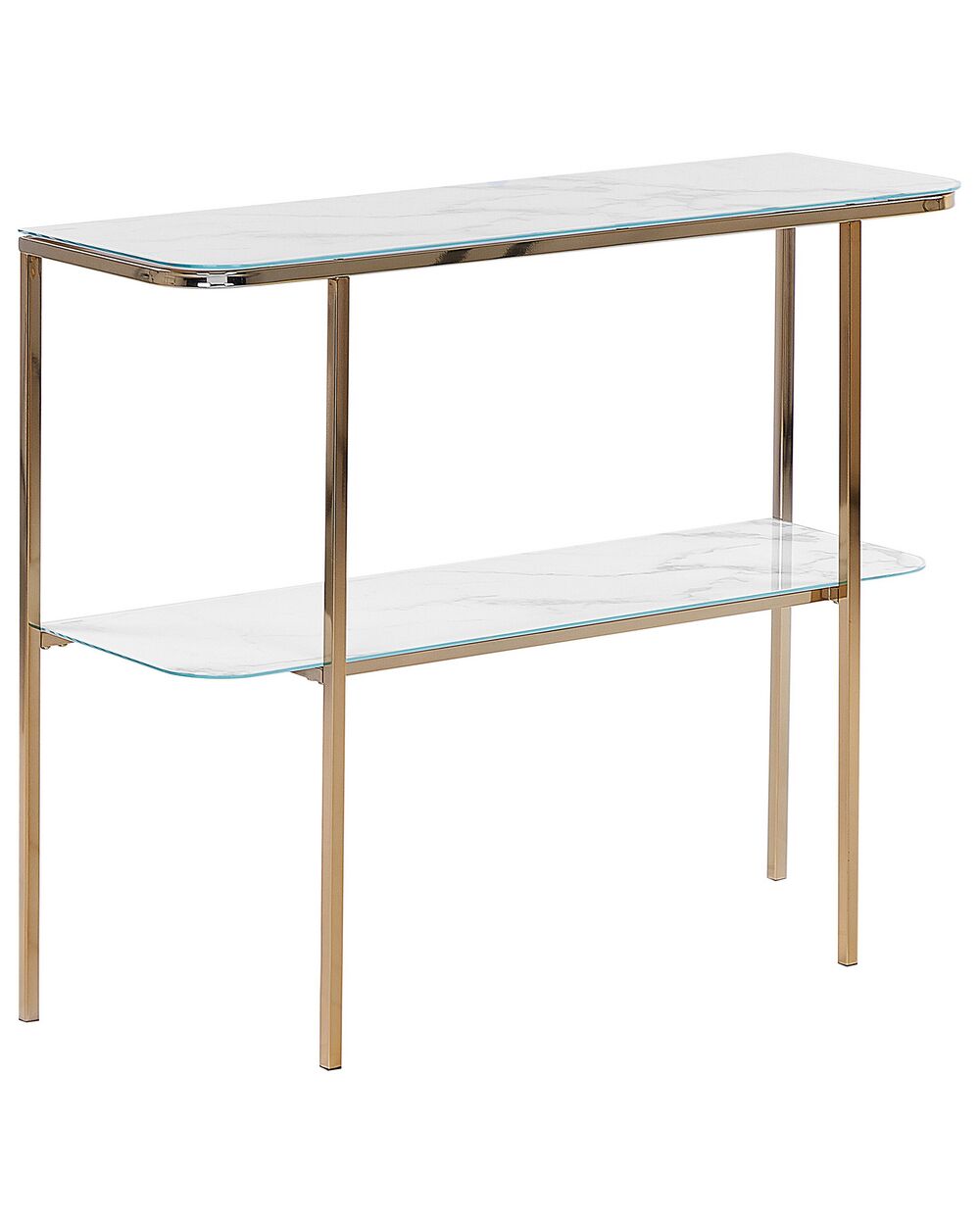 Metal console tables glass top 2025
