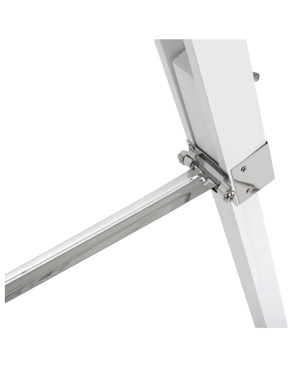 Floor Lamp ALZETTE Pine Wood White_690089