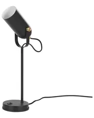 Desk Lamp TYRIA Adjustable Metal Black_772255