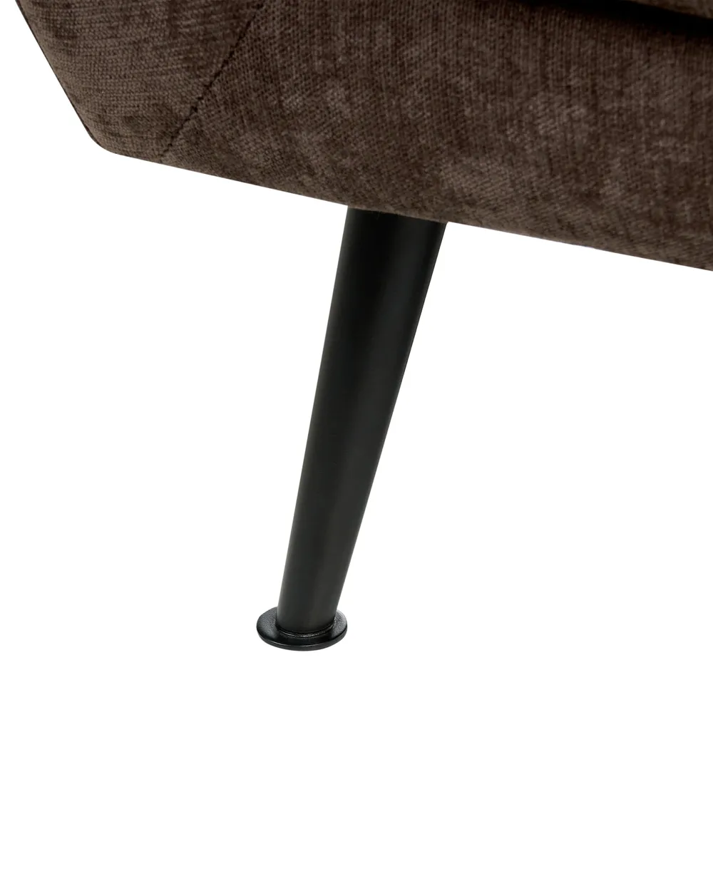 Living Room Set 3 Seater EIBY Chenille Dark Brown_1004241