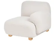 Modular Sofa 2 Seater AMLI with Ottoman Boucle Off-White_1070103