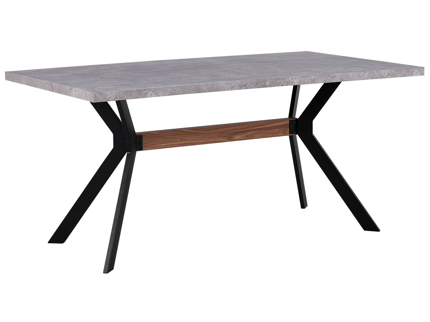 Stół do jadalni 160 x 90 cm imitacja betonu BENSON_755584