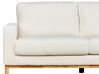 2 Seater Sofa White Boucle SIGGARD _920507