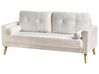 2 Seater Teddy Sofa Off-White KALMAR_928766