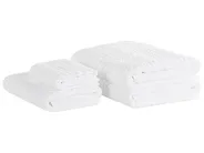 Set of 4 Towels ATAI Cotton White_1067773