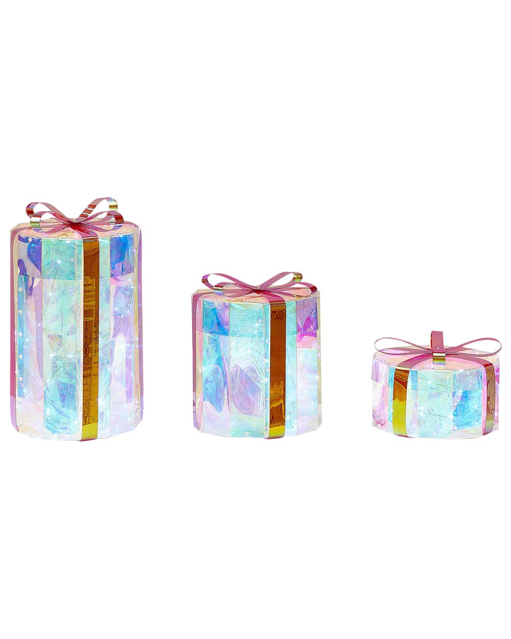 Outdoor Decoration LED GRIMSEY 30/20/10 cm Christmas Gifts Multicolour