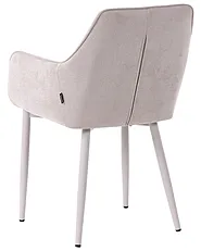 Set of 2 Dining Chairs WELLSTON Fabric Beige_1156642