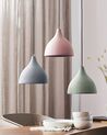 Concrete Pendant Lamp Pink LAMBRO_815320