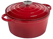 Gusseisen Kochgeschirrset 8-teilig FEURA Rot_1170394