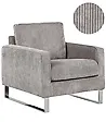 Armchair VIND Corduroy Light Grey
