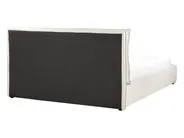 Bett mit Stauraum BAJONNA Stoff Hellbeige 160 x 200 cm_912476