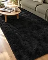 Shaggy Rug CIDE Black 160 x 230 cm
