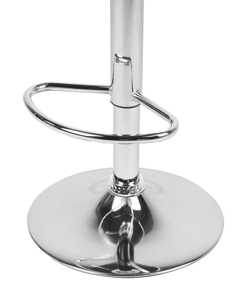 Set di 2 sedie alte PEORIA Pelle sintetica Bianco_743380