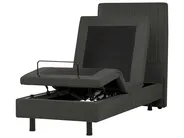 Adjustable Bed Fabric DUKE II 80 x 200 cm (EU Small Single) Dark Grey_987331