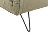 2 Seater Fabric Sofa Bed Olive Green VESTFOLD_930239