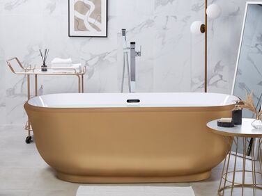 Freestanding Bath 1700 x 770 mm Gold TESORO
